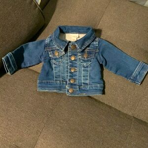 NWOT Newborn Jean Jacket